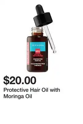 Sephora Protective hair oil with moringa oil offer
