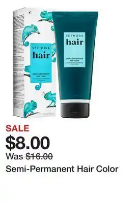 Sephora Semi-permanent hair color offer