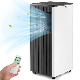 Best Buy Costway 10000 btu portable air conditioner 3-in-1 ac unit with cool dehum fan sleep mode offer