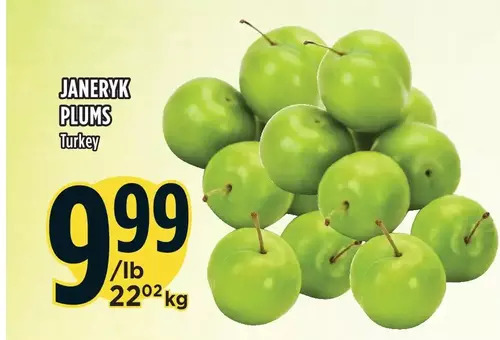 Marché Adonis Janery plums offer