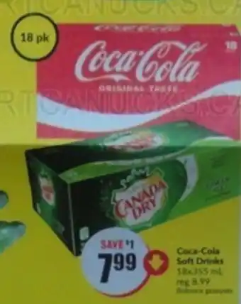 FreshCo Coca-Cola Soft Drinks 18x355mL offer
