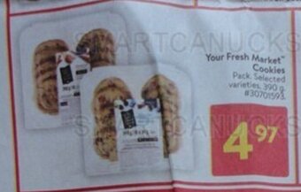 Walmart Your Fresh Market” Cookies offer