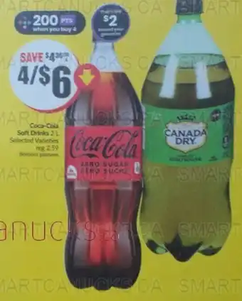 FreshCo Coca-Cola Soft Drinks 2L offer