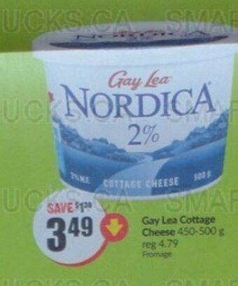 FreshCo Gay Lea Cottage Cheese 450-500 g offer