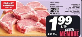 IGA FRESH PORK LOIN CHOPS offer