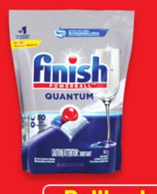 Walmart Finish quantum dishwashing tabs 72s - 80s offer