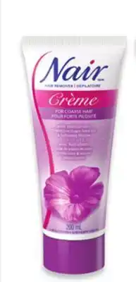 Walmart Nair hair removal crème for sensitive skin or coarse hair offer