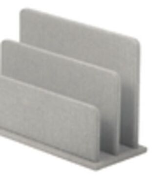 Staples Martha stewart gray linen letter tray inbox offer