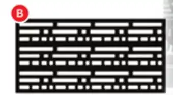 Lowe's Barrette decorative panels morse black offer