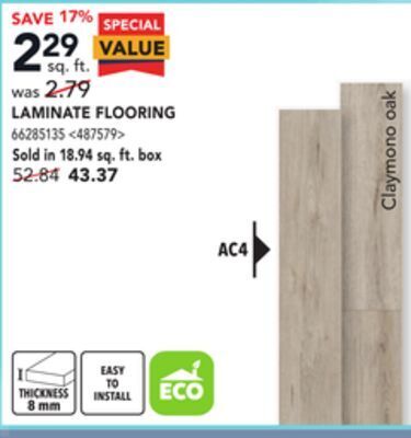 Lowe's Laminate flooring offer