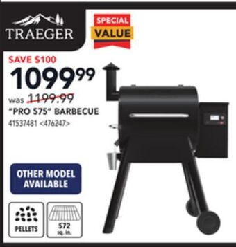Lowe's Traeger pro 575 barbecue offer
