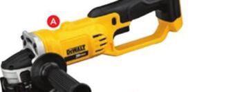Lowe's Dewalt angle grinder offer