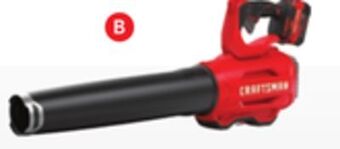 Lowe's Craftsman 350cfm brushless blower offer