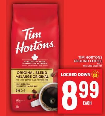 Food Basics Tim hortons ground coffee offer