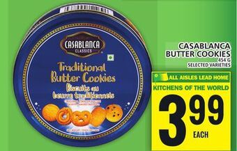 Food Basics Casablanca butter cookies offer