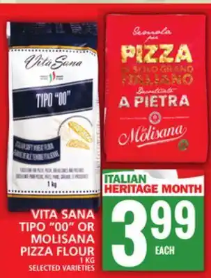 Food Basics Vita sana tipo 00 or molisana pizza flour offer