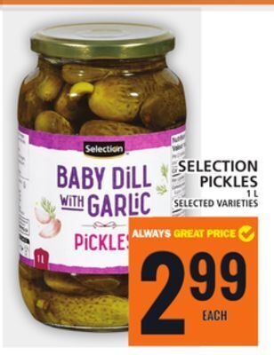 Food Basics Selection pickles offer