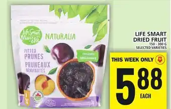 Food Basics Life smart dried fruit offer