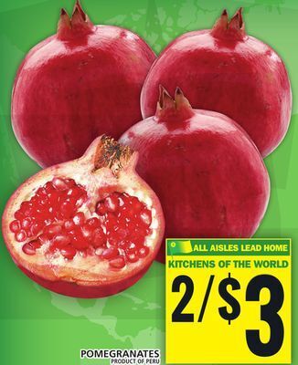 Food Basics Pomegranates offer