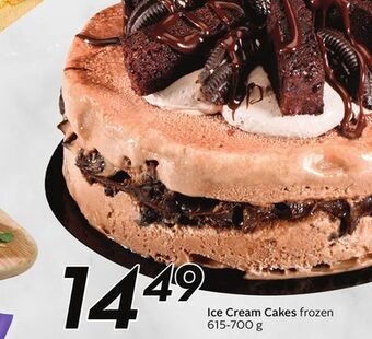 Sobeys Ice cream cakes offer