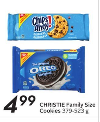 Sobeys Christie family size cookies offer