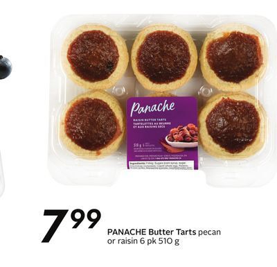 Sobeys Panache butter tarts offer