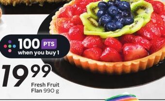 Sobeys Fresh fruit flan offer