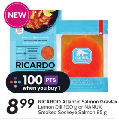 Sobeys Ricardo atlantic salmon gravlax offer