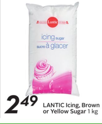 Sobeys Lantic icing, brown or yellow sugar offer