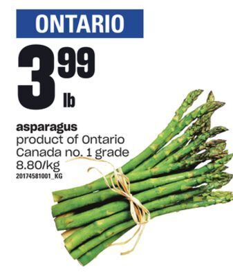 Loblaws Asparagus offer
