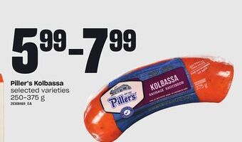 Loblaws Piller's kolbassa, 250-375 g offer