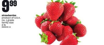 Loblaws Strawberries, 2 lb offer