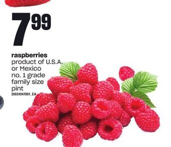 Loblaws Raspberries offer