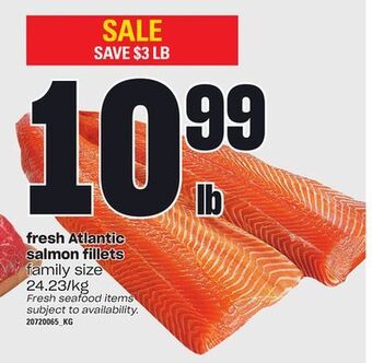 Loblaws Fresh atlantic salmon fillets offer