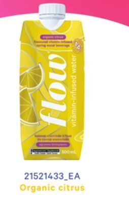 Loblaws Flow vitamin-infused spring water, 500 ml offer
