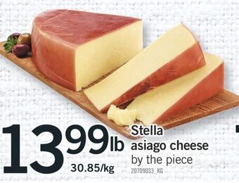 Fortinos Stella asiago cheese offer