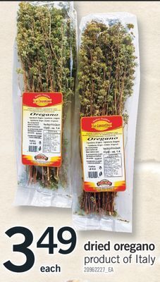Fortinos Dried oregano offer