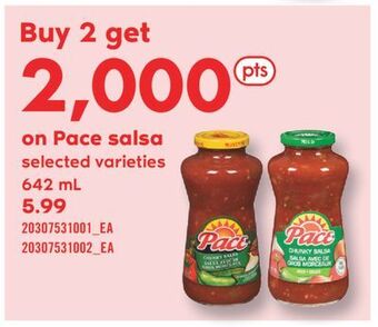 Fortinos Pace salsa, 642 ml offer