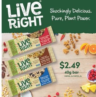 Fortinos Live right bag, 40g offer