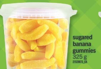 Fortinos Sugared banana gummies, 325 g offer