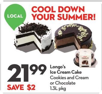 Longo's Longo's ice cream cake offer