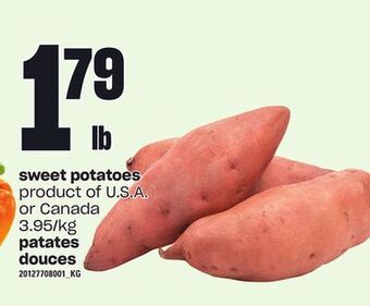 Independent Grocer Sweet potatoes offer
