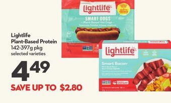 Longo's Lightlife plant-based protein offer