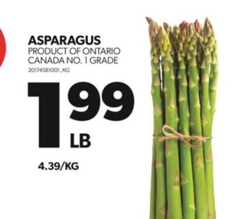 Real Canadian Superstore Asparagus offer