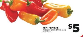 Real Canadian Superstore Mini peppers, 454 g offer