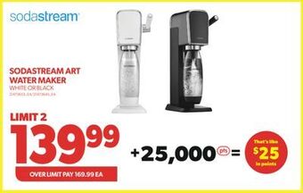 Real Canadian Superstore Sodastream art water maker offer