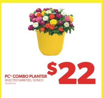 Real Canadian Superstore Pc® combo planter, 10 inch offer