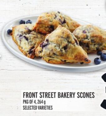 Metro Front street bakery scones offer