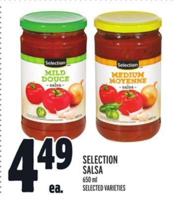 Metro Selection salsa offer