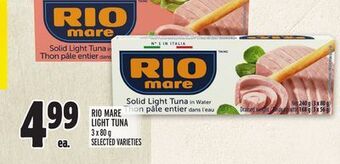 Metro Rio mare light tuna offer
